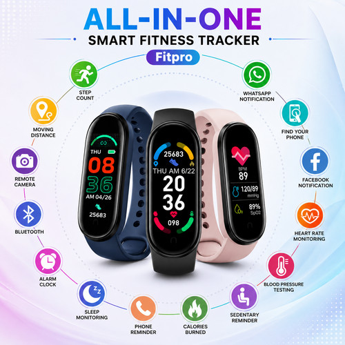 Fitness smart watch - watch, band