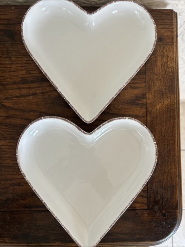 Heart shaped dish white - heart, 2