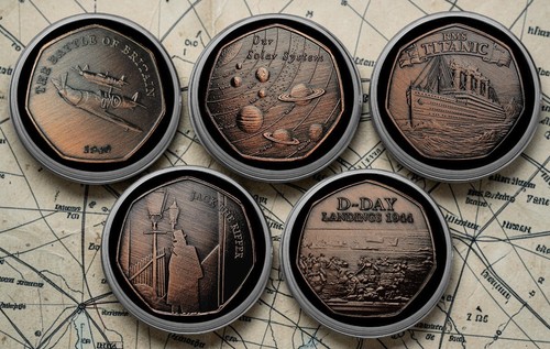Set antique bronze - 5,