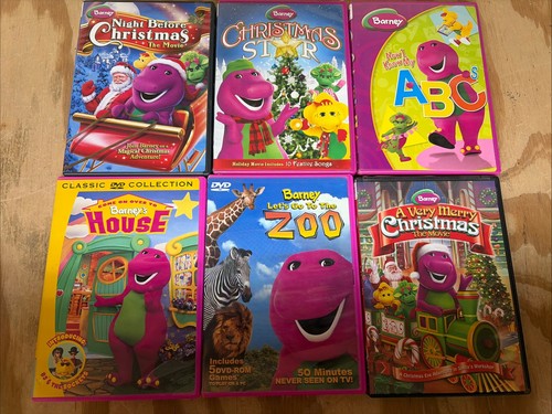 Barney dvd lot - barney,