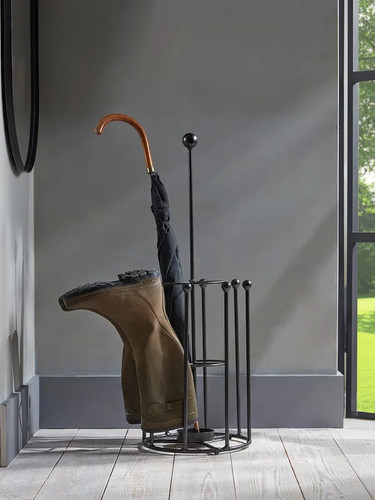 Round umbrella stand - umbrella, boot