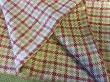 Ian Mankin Fabric Remnant RED