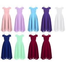 Girls Cold Shoulder Adjustable