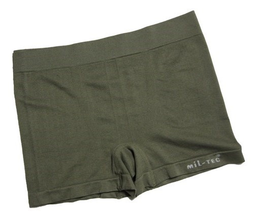 Olive green boxer shorts - olive,