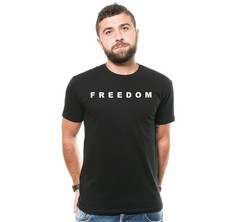 Men's Freedom T-shirt Charlie Kirk Patriotic USA CK Freedom Tee