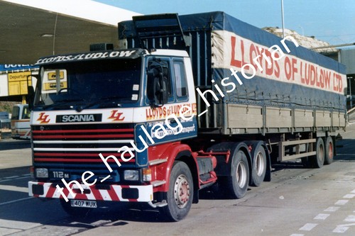Thh truck photos scania 112m - thh,