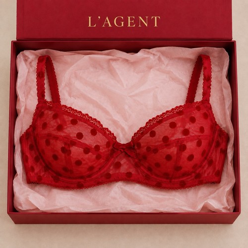 Red polka dot - polka, by