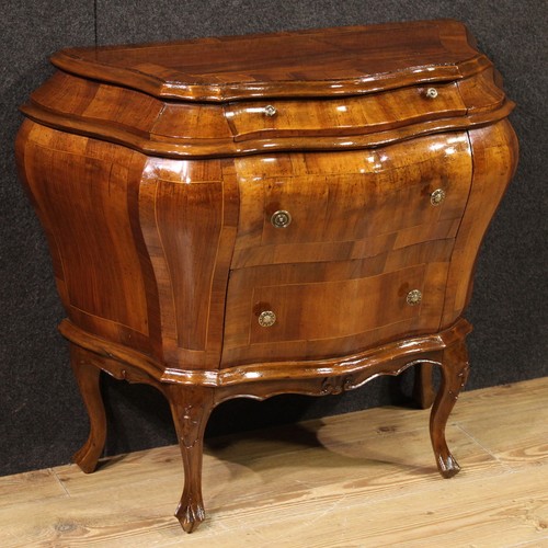 Small venetian wooden chest - small,