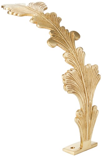 Curtain hold back - hold, leaf