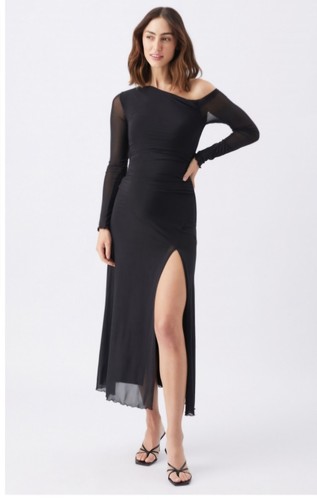 Tiffany rose freya mesh dress - mesh,
