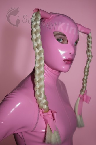 Pink latex rubber gummi - pink,