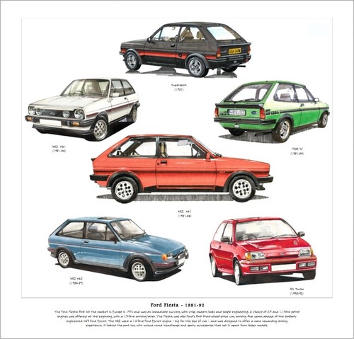 Ford fiesta fine - fiesta, art