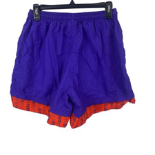 Vintage Umbro Made in USA Purple Orange Shorts Aztec Size M