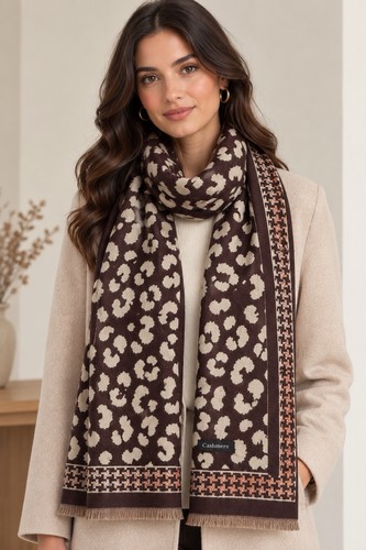 Luxury cashmere feel leopard - luxury,