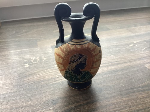 Unmarked hand painted greek - hand,