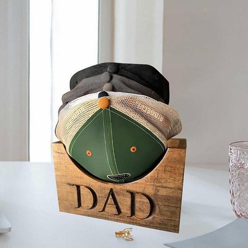 Wooden hat holder caps - hat,