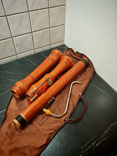 Vintage bass recorder - bass,