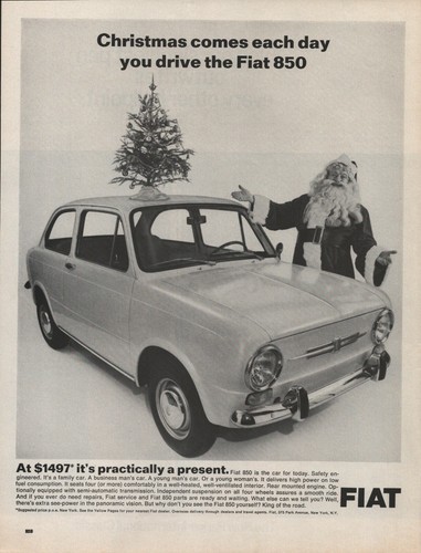 Fiat 1967 850 vintage - fiat,