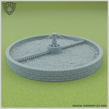 Sewage Treatment Plant - Trickle Filter - for model railway and railroad layouts