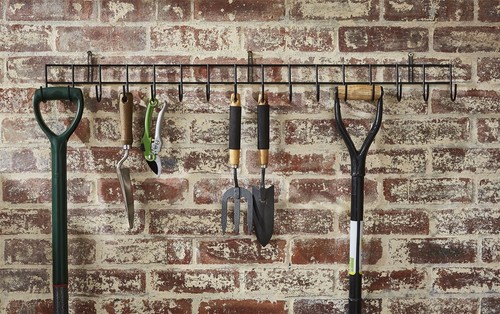 Garden tool wall - wall, mounted