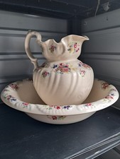 Vintage Wash Bowl and Pitcher