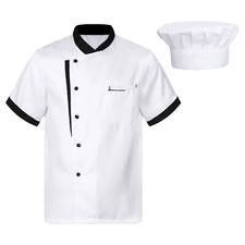 Mens Chef Jacket Coat Uniform