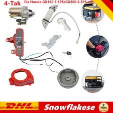 4-Stroke Electric Start Kit Electric Starter Motor for Honda GX160 5.5HP/GX200 6.5HP