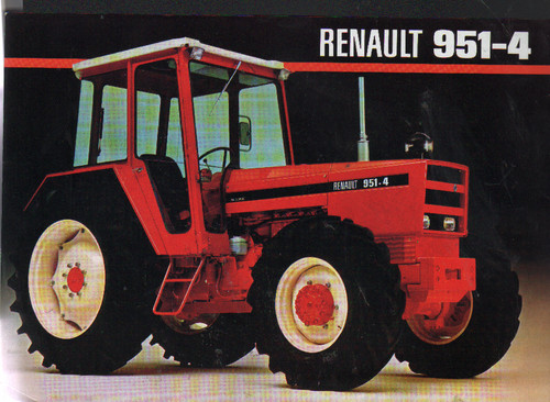 Renault 951 tractor - renault,