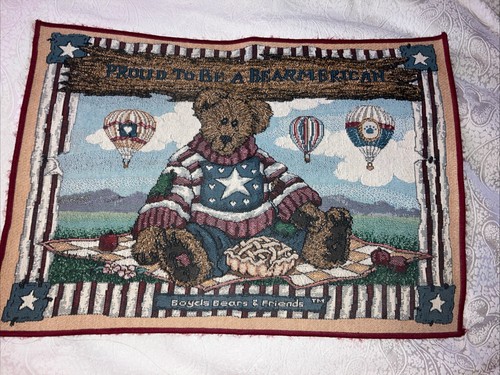 Boyds bears placemat - boyds, tapestry