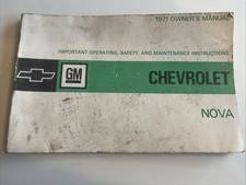 1971 Chevrolet Nova Owners