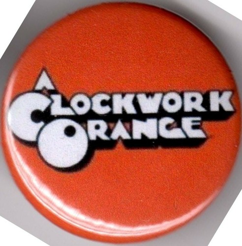 Clockwork orange pin - a,