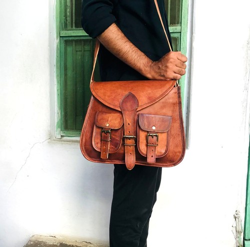 Bag messenger leather shoulder - bag,