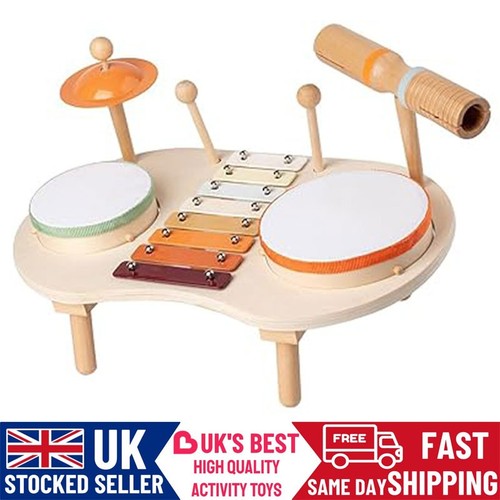 Drum set for toddlers wooden - for,