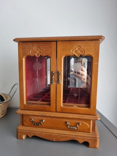 Vintage large wooden cabinet