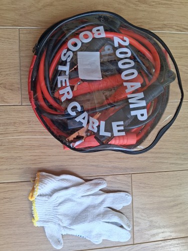 Heavy duty jump leads - heavy,