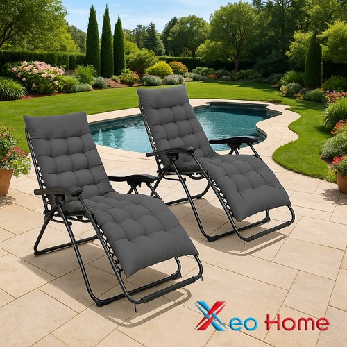 Outdoor sun lounger set 2x - set, of