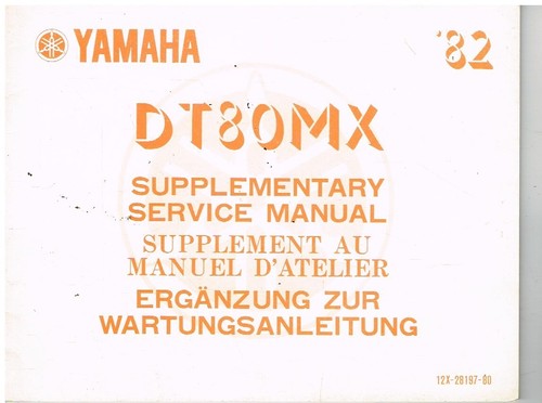 Yamaha dt80mx original - yamaha,
