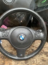 BMW 3 5 Series E46 M E39 M Sport Steering Wheel Complete With key And Barrel.