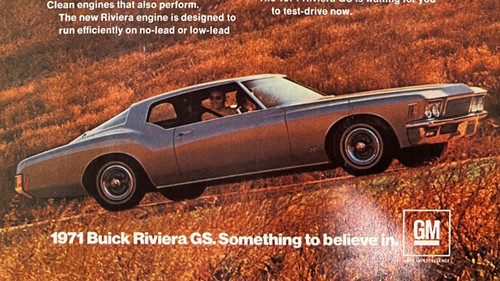 1971 buick riviera vintage - buick, gs
