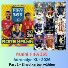 Panini FIFA 365 2026 Adrenalyn XL - Pick Cards From ALL - 25/26