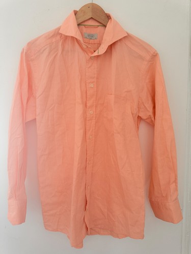 Eton shirt mens light orange - shirt,