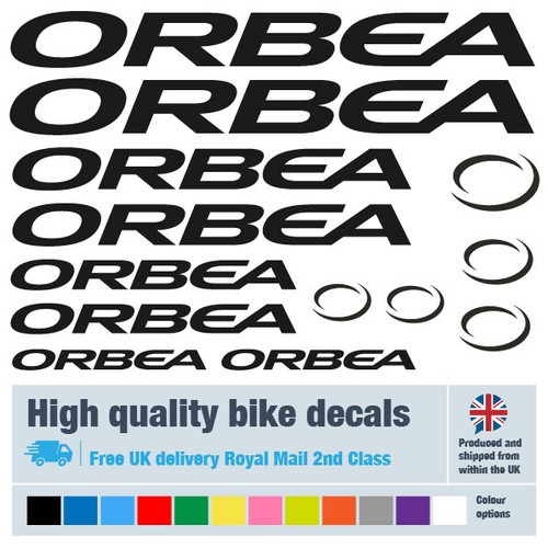 Orbea bike decal labels - orbea, /