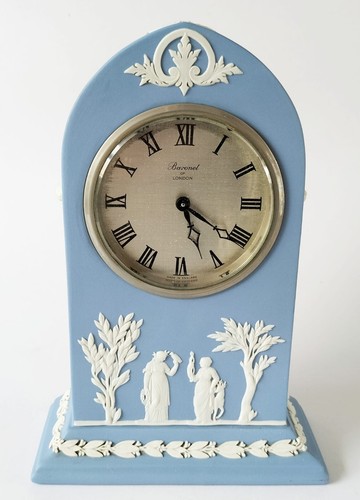 Wedgwood blue jasperware - wedgwood, clock