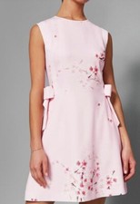 Ted Baker Dress TB Size 3 Uk Size 12 ~ Seella Blossom Tunic Wedding Guest *
