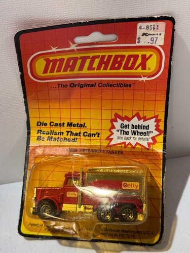 Matchbox mb56 peterbilt tanker - matchbox,