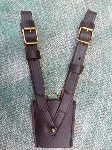 Genuine leather sword frog - leather,