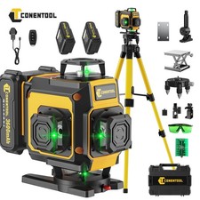 360 LASER LEVEL 16-LINE 4D SET 2 BATTERY & CHARGER WITH TRIPOD