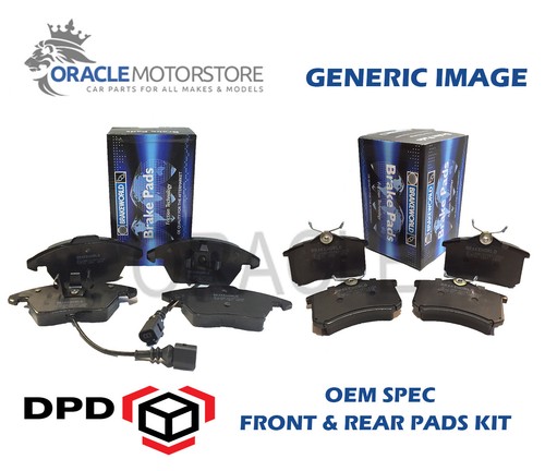 Oem spec front - rear, pads