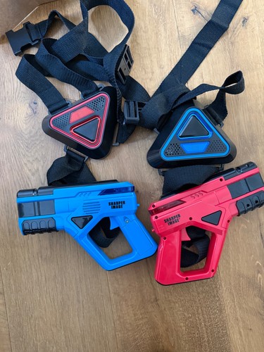 Laser tag set with - with, and