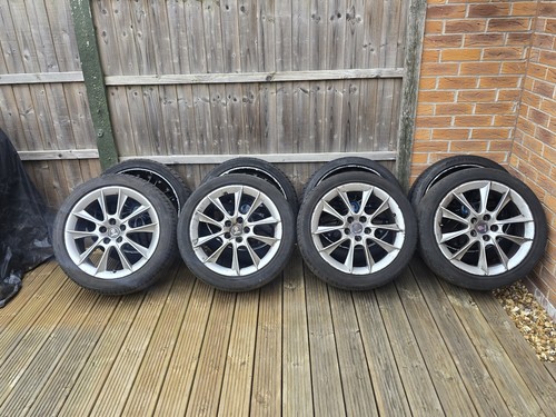 Saab aero wheels - saab, 18"